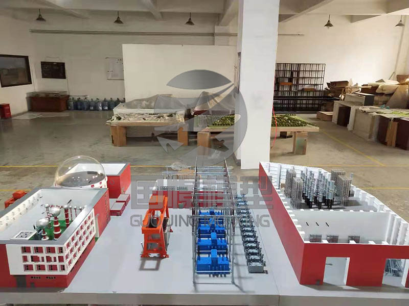 灵石县工业模型