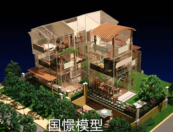 灵石县建筑模型