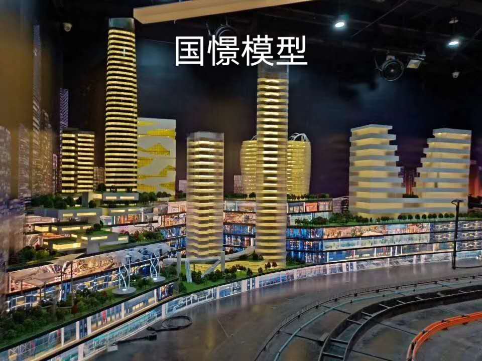 灵石县建筑模型