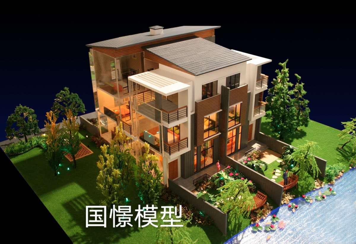 灵石县建筑模型