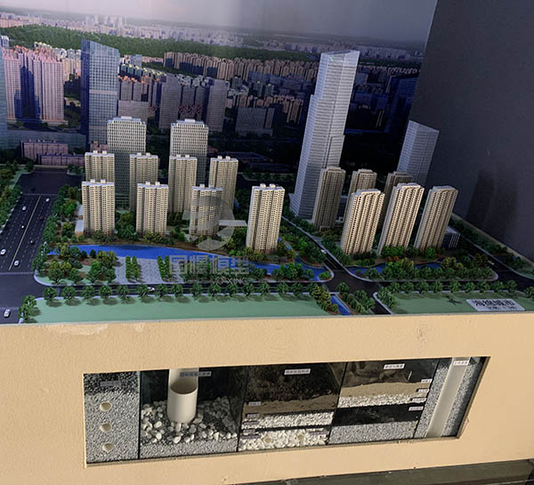 灵石县建筑模型